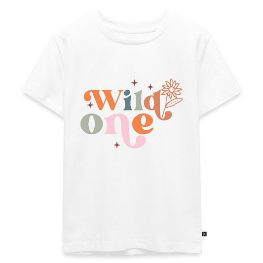 wild one - Bio Kinder T-Shirt - Weiß