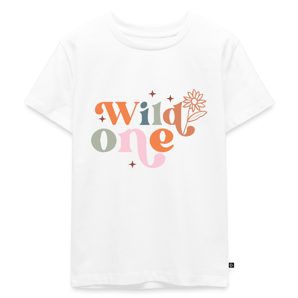 wild one - Bio Kinder T-Shirt - Weiß