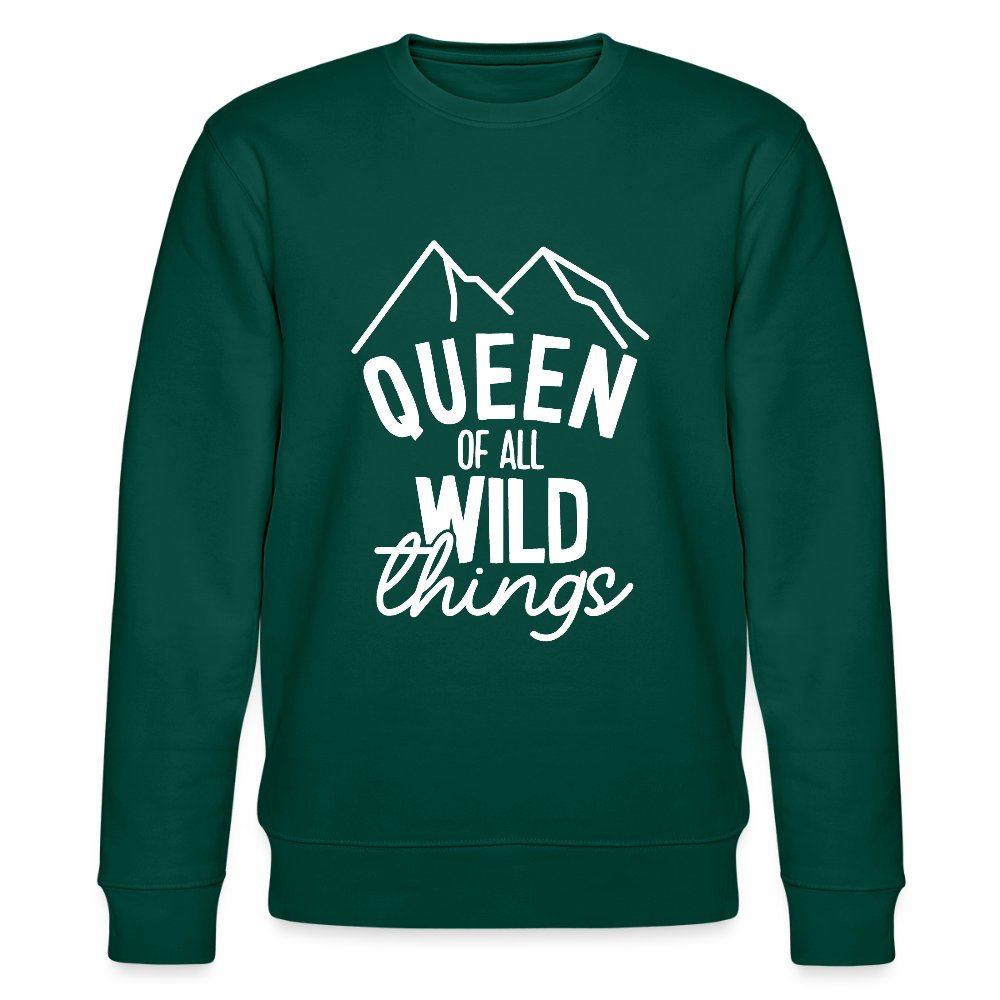 Queen of all wild things - Bio Unisex Sweatshirt - Forest