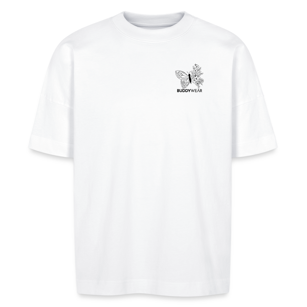 Be Kind Unisex Oversize Bio-T-Shirt - Weiß