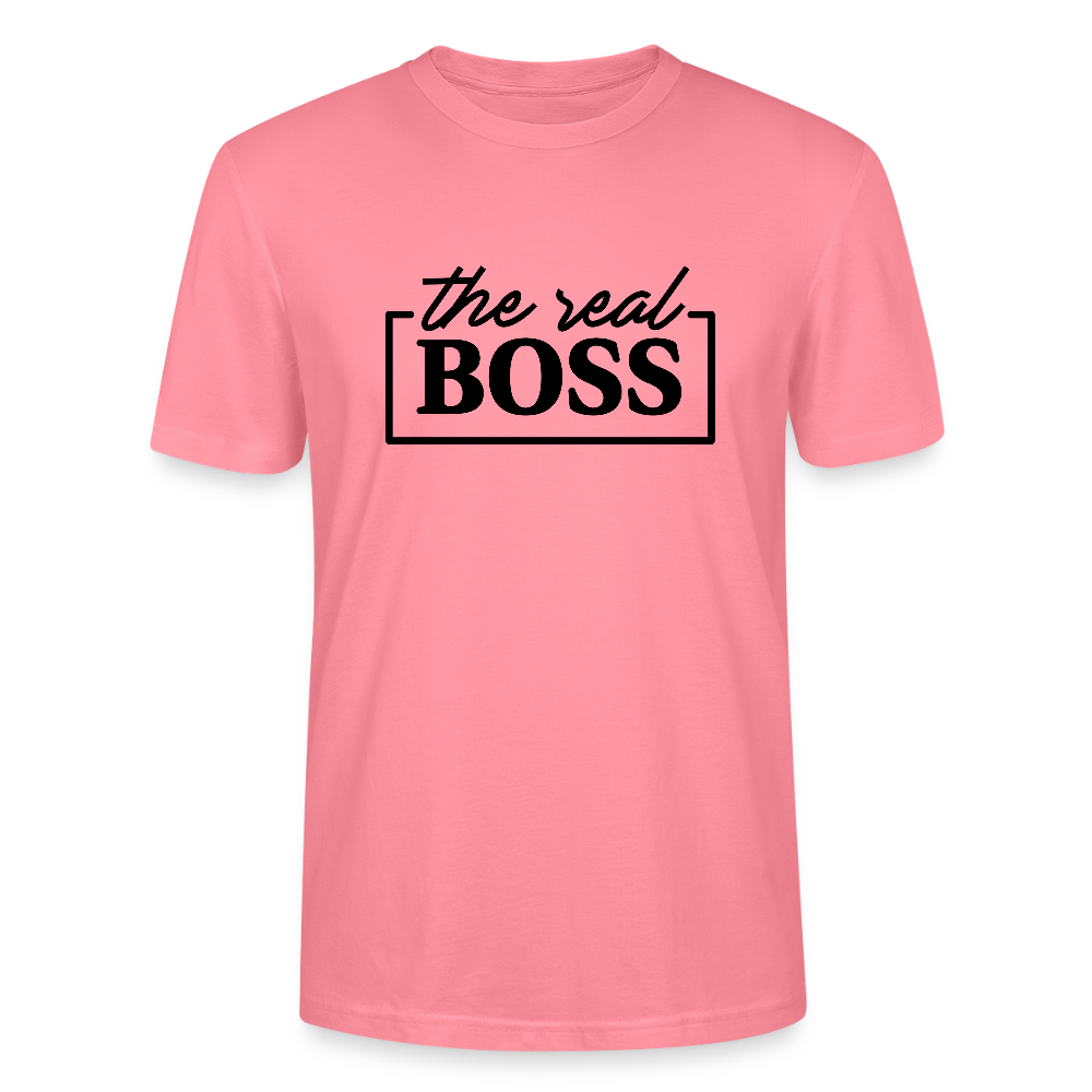the real Boss - Bio Unisex T-Shirt - Pink
