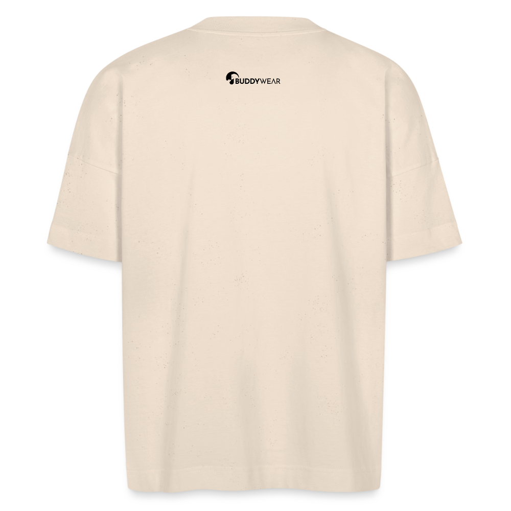 Moments Unisex Oversize Bio Shirt - Naturweiß