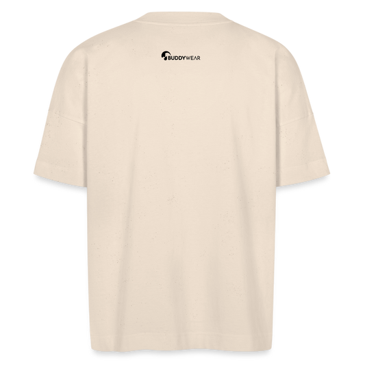 Moments Unisex Oversize Bio Shirt - Naturweiß