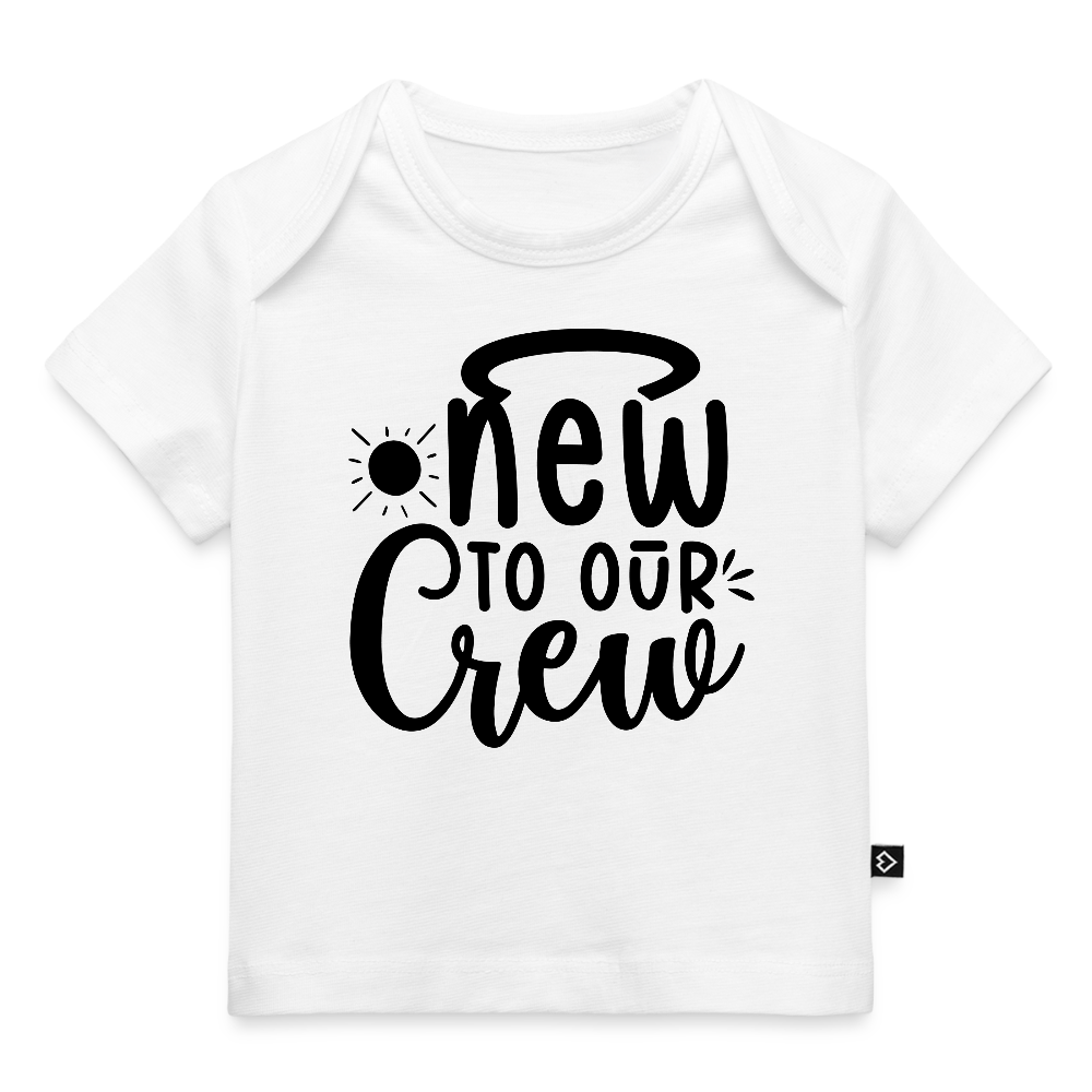 New to our Crew - Baby Bio-T-Shirt - Weiß
