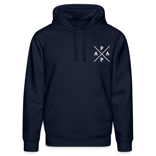 Papa - Bio Unisex Hoodie - French Navy
