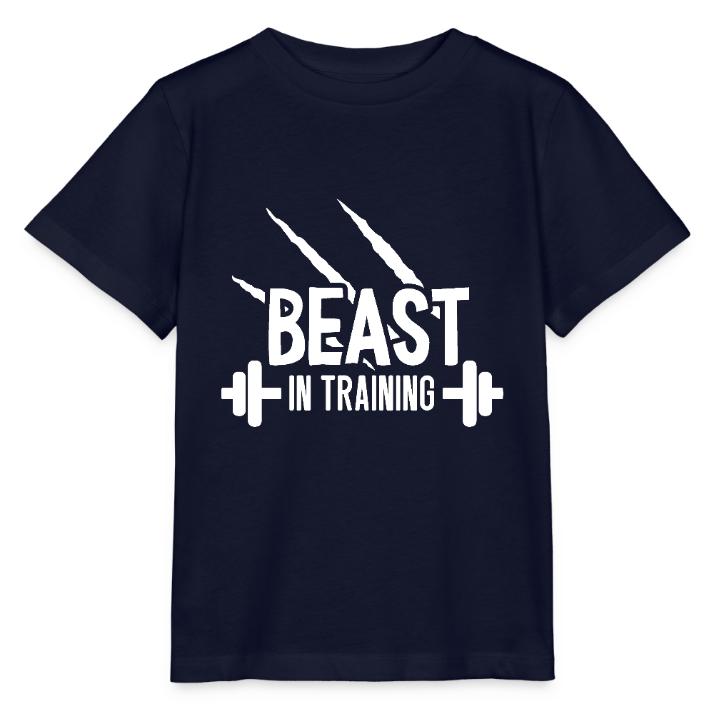 Beast in Training - Bio Kinder T-Shirt - Navy