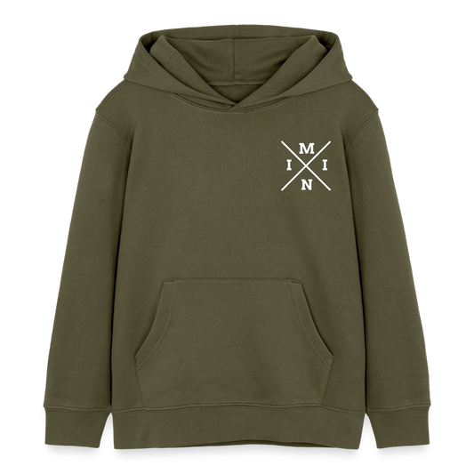 Mini - Kinder Bio-Hoodie - Khaki