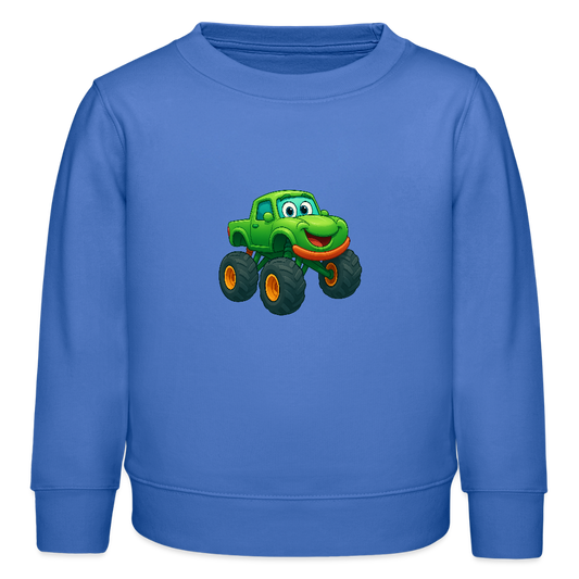 Monstertruck Kinder Bio Sweatshirt - carolina Blue