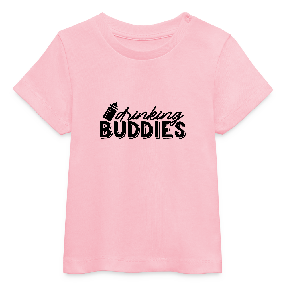 drinking Buddies - Bio Baby T-Shirt - Hellrosa