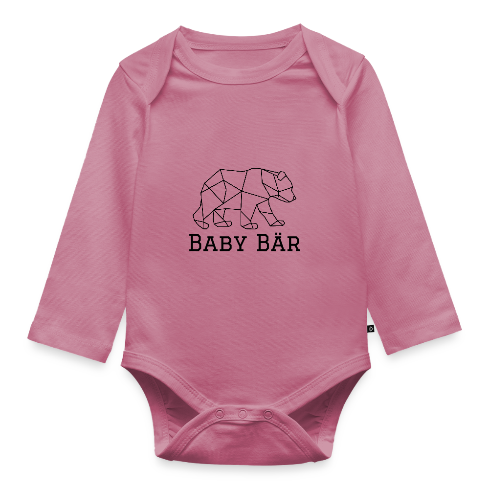 Baby BĂ€r - Bio Langarm Body - Mauve