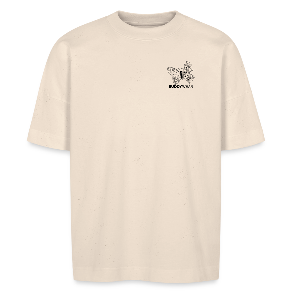 Be Kind Unisex Oversize Bio-T-Shirt - Naturweiß