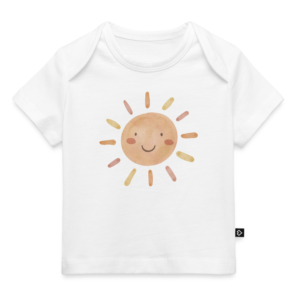 Sonne - Baby Bio-T-Shirt - Weiß