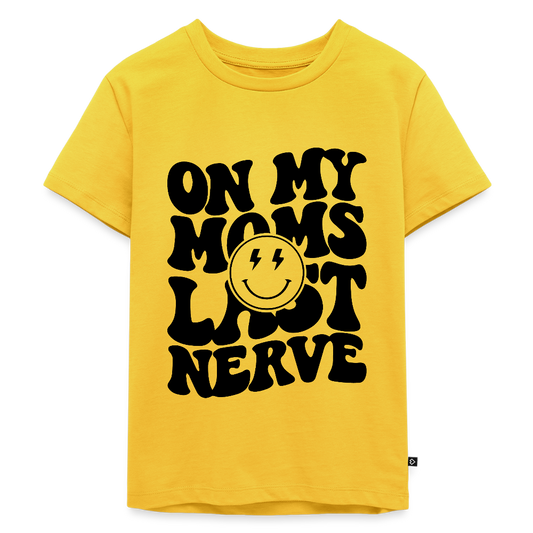Last Nerve - Bio Kinder T-Shirt - Gelb