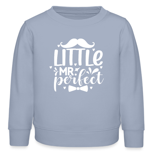 little Mr. perfect - Bio Kinder Sweatshirt - Lavendel-Violett