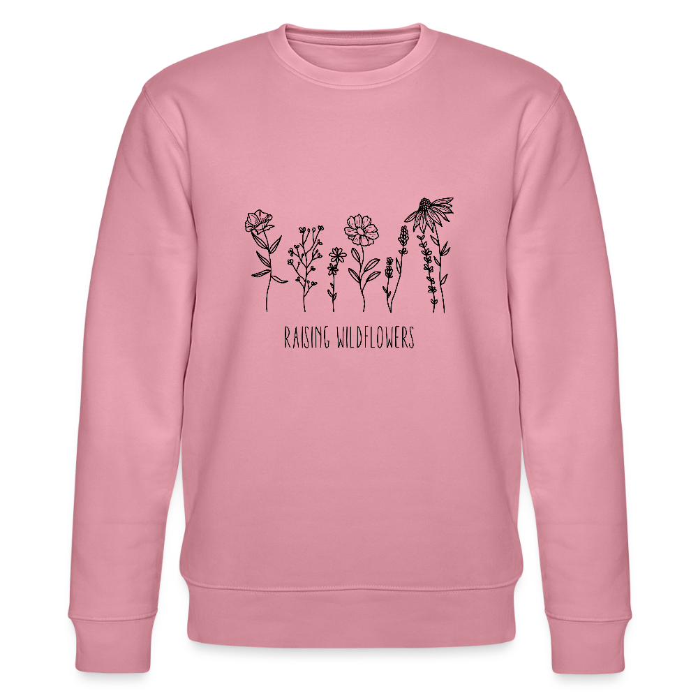 Raising Wildflowers - Bio Unisex Sweatshirt - Lila Traum