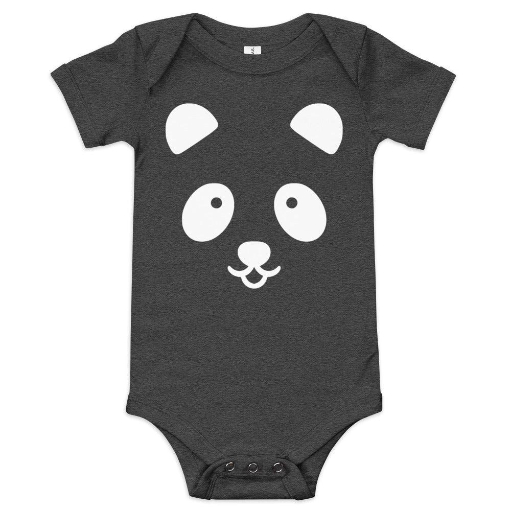 Kurzärmliger Panda Baby-Body
