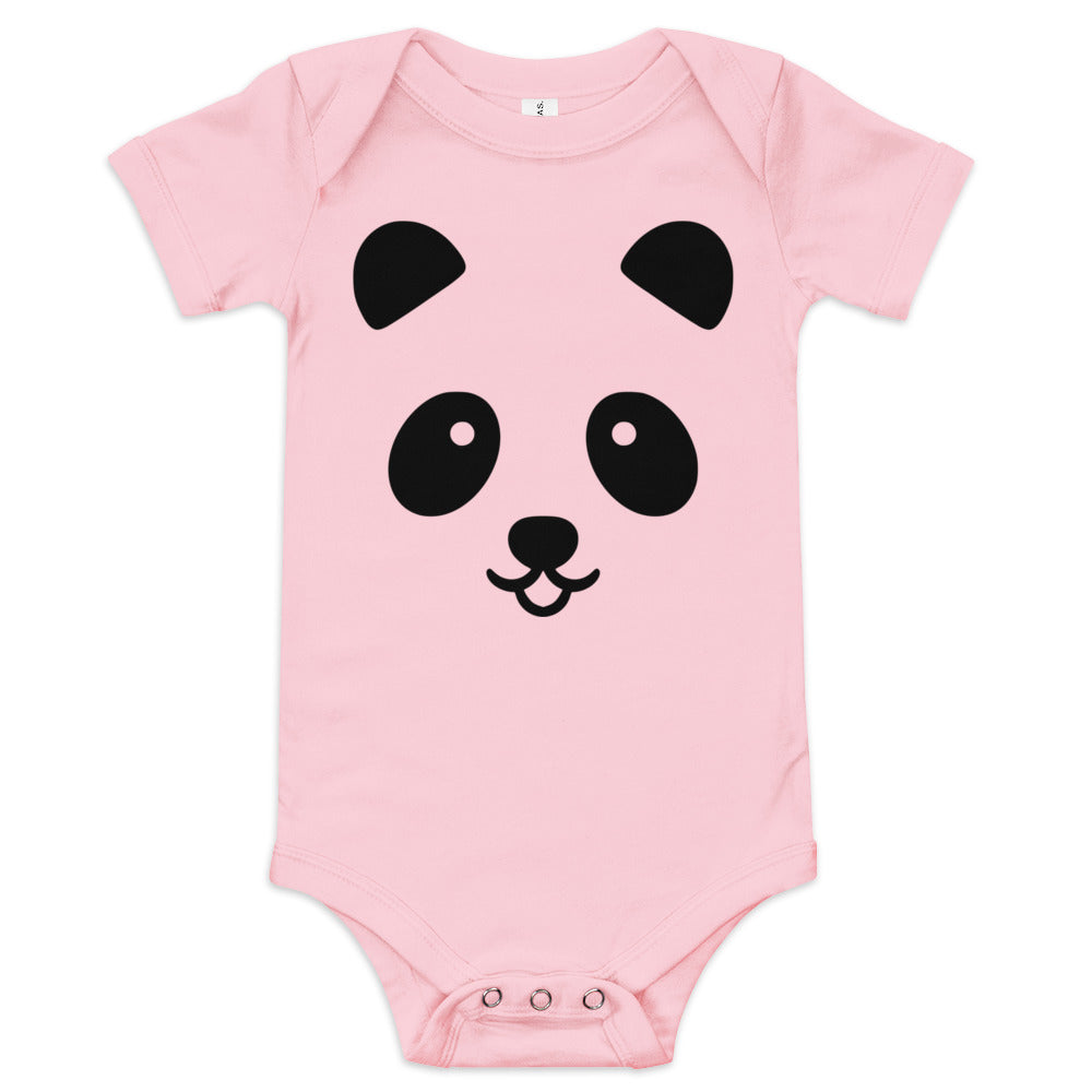 Kurzärmliger Panda Baby-Body