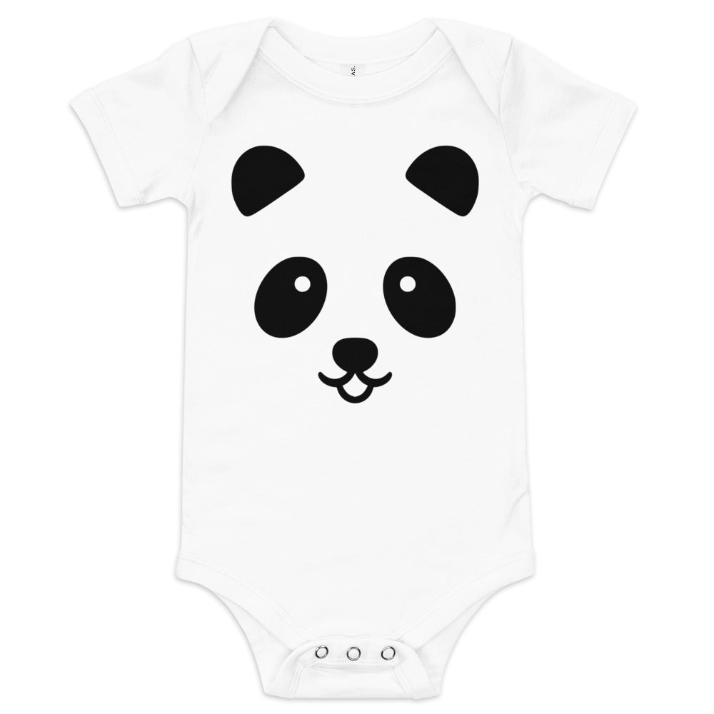 Kurzärmliger Panda Baby-Body