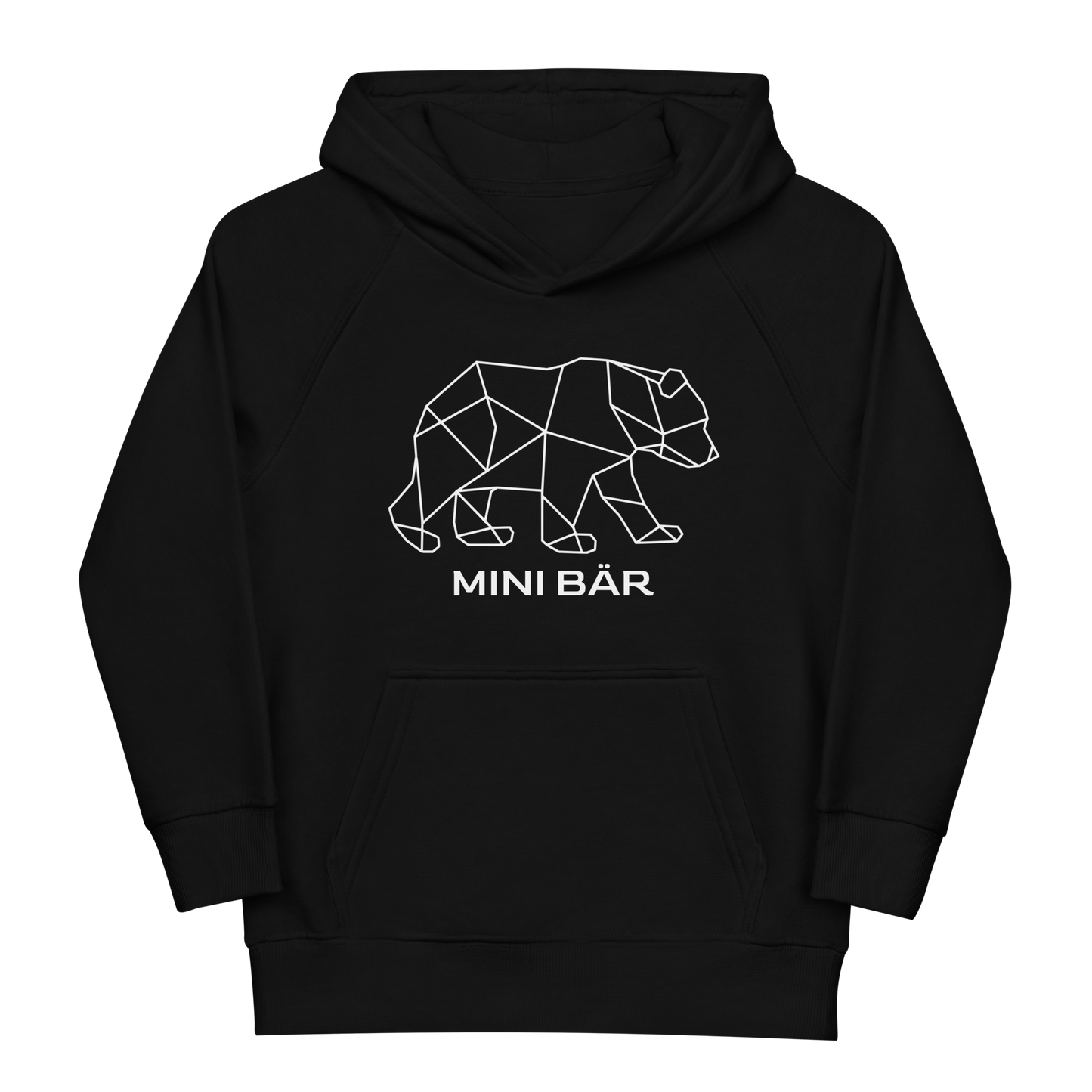 Mini Bär Öko-Kapuzenpullover
