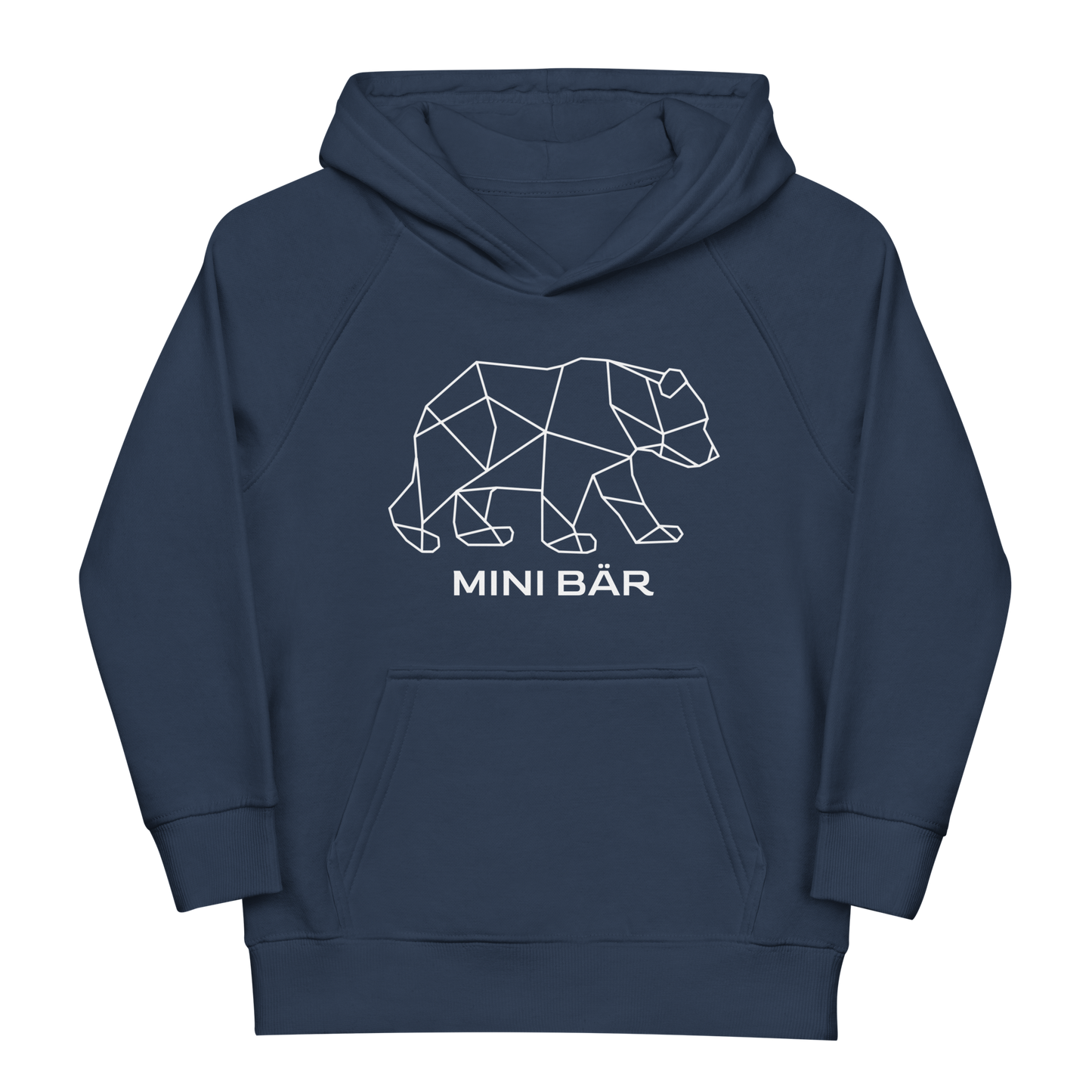 Mini Bär Öko-Kapuzenpullover