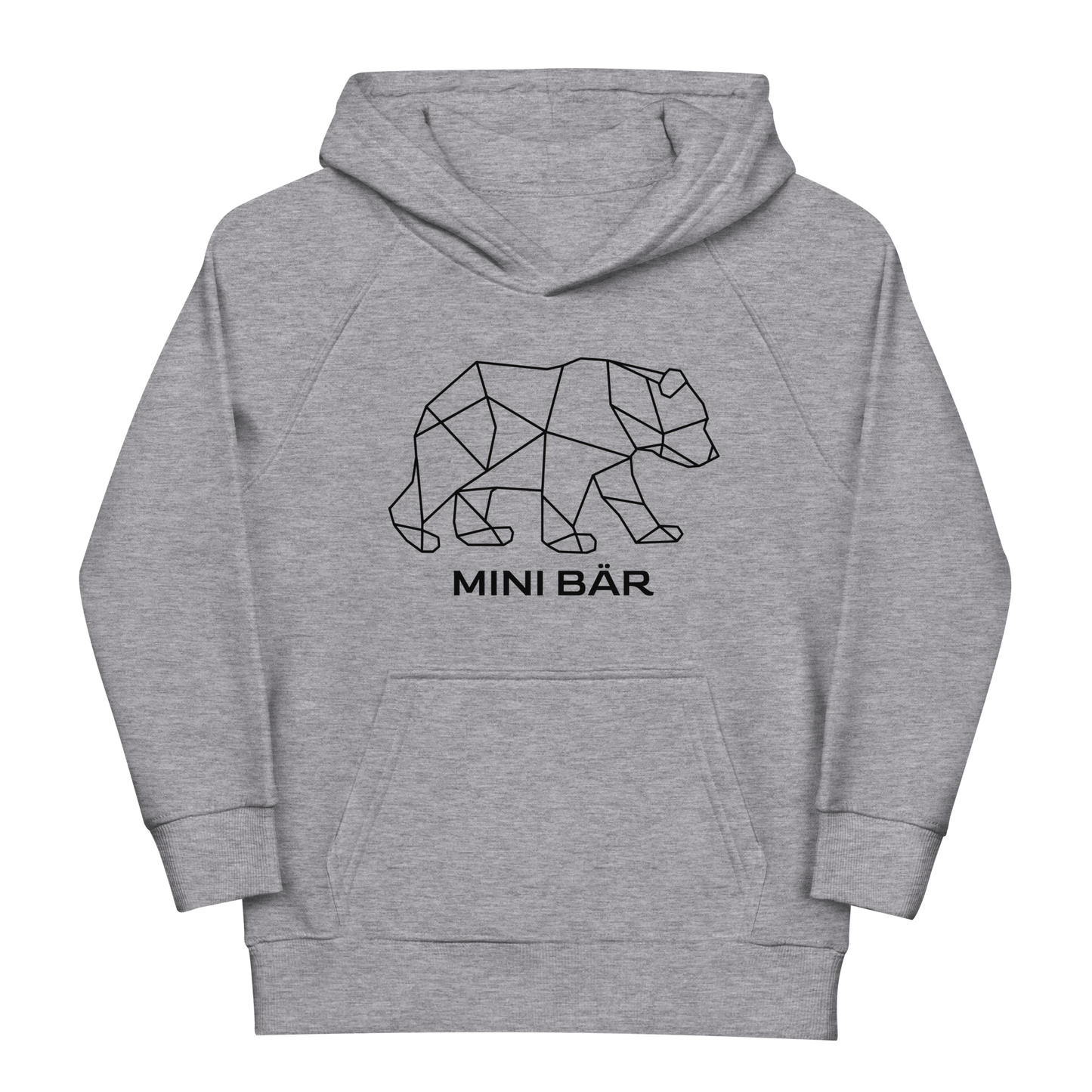 Mini Bär Öko-Kapuzenpullover