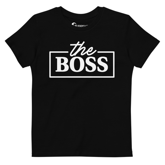 The Boss Bio-Baumwoll-T-Shirt für Kinder