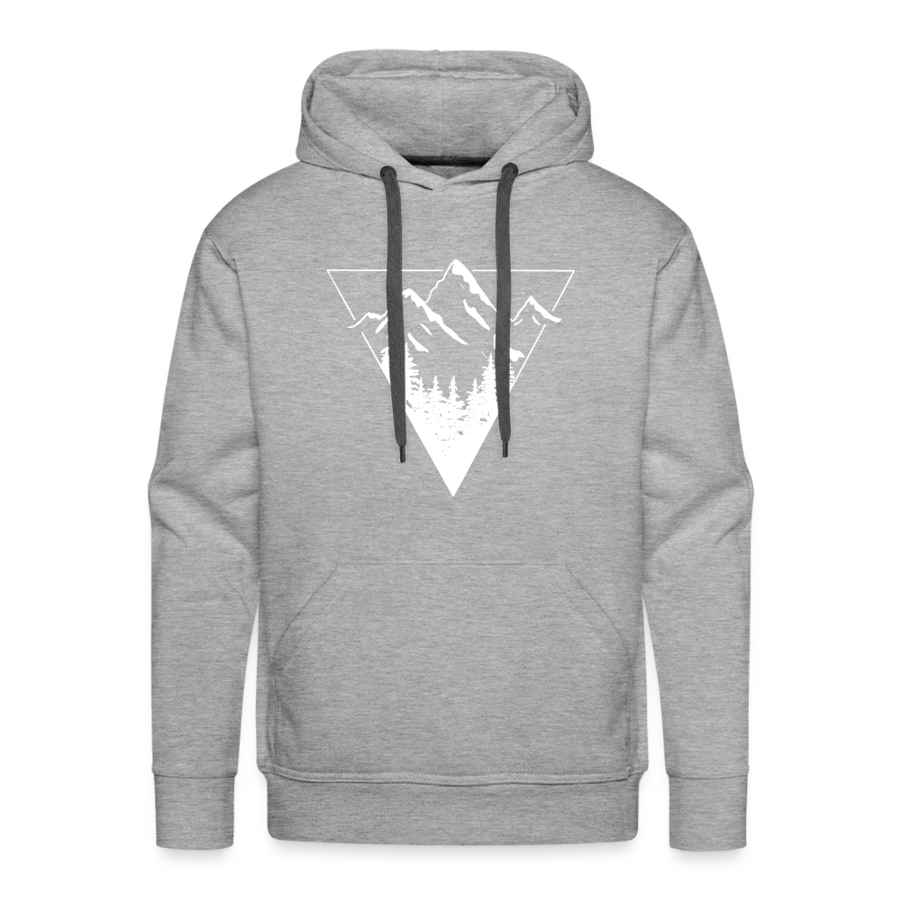 Triangle Adventure Hoodie - Grau meliert