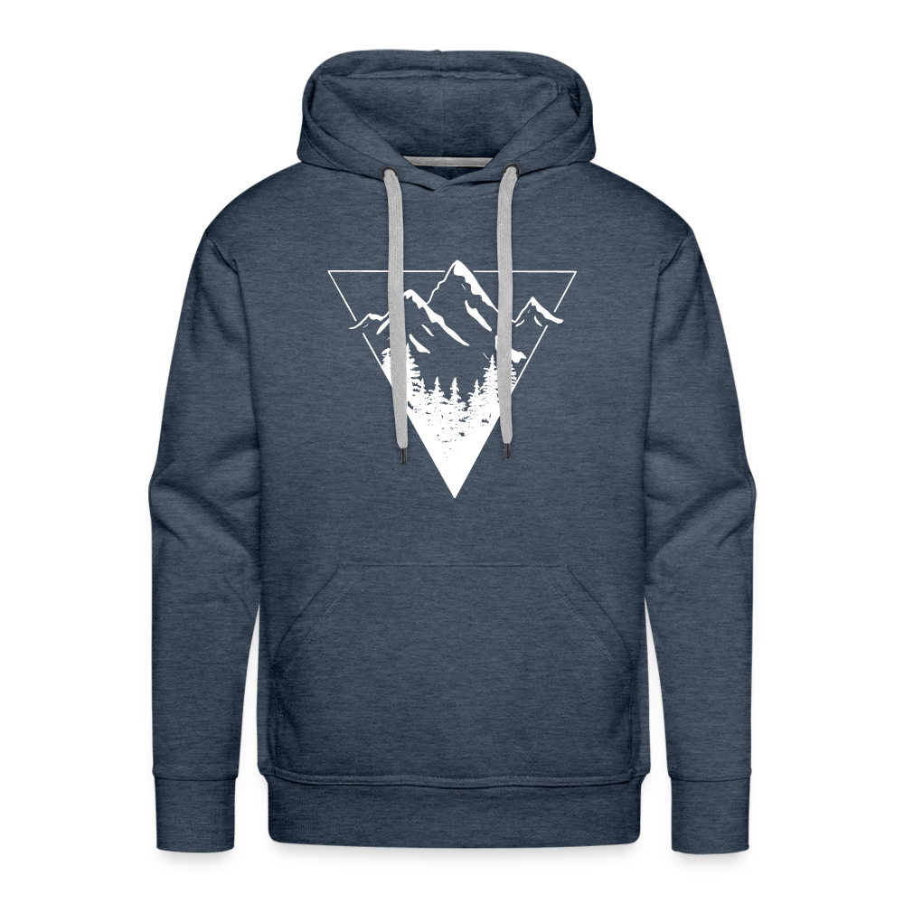 Triangle Adventure Hoodie - Jeansblau