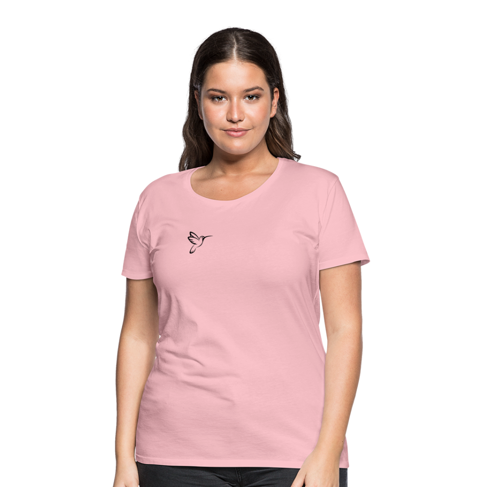 Frauen Kolibri T-Shirt - Hellrosa