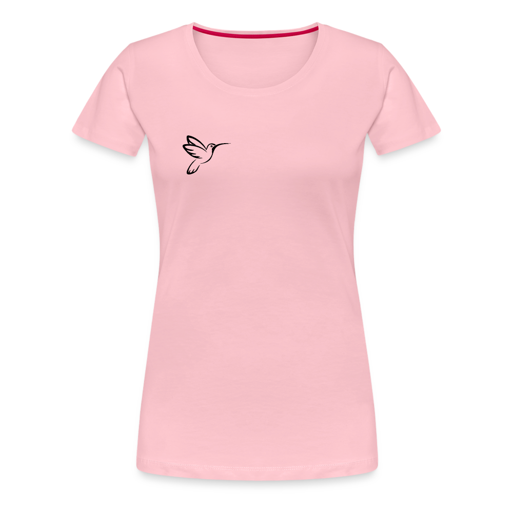Frauen Kolibri T-Shirt - Hellrosa
