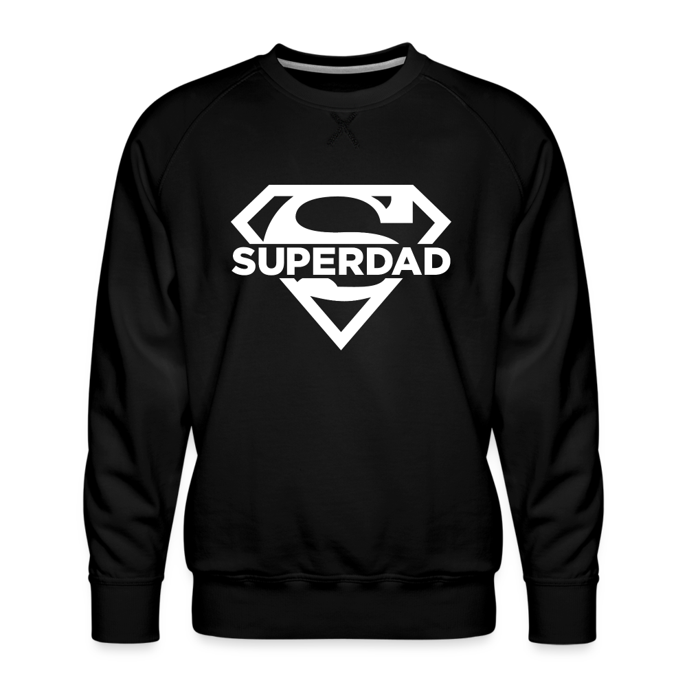 Superdad Männer Pullover - Schwarz