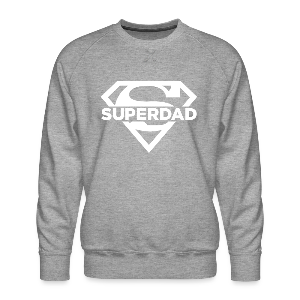 Superdad Männer Pullover - Grau meliert