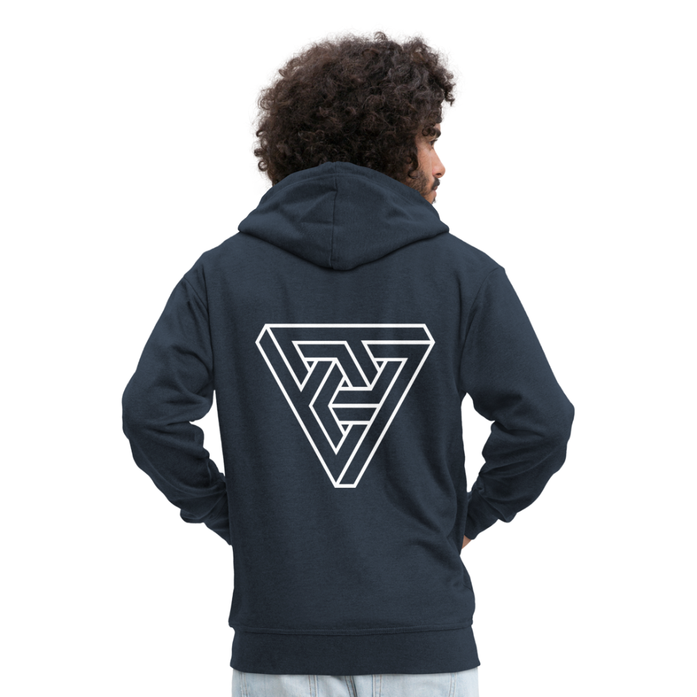 Unendlicher Knoten Männer Kapuzenjacke - Navy