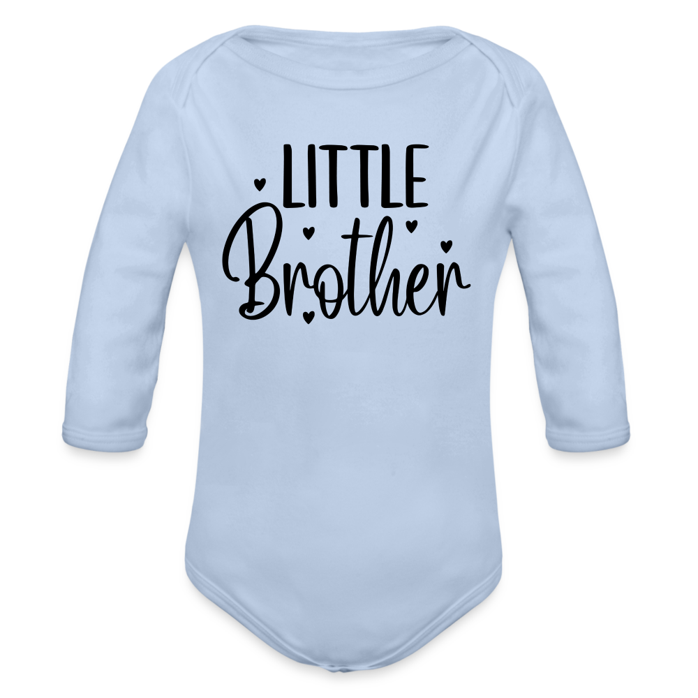 Little Brother Baby Bio-Langarm-Body - Sky