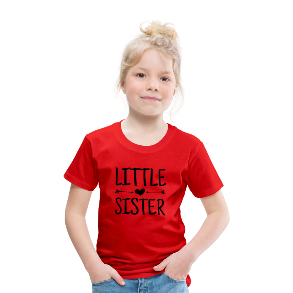 Little Sister Kinder T-Shirt - Rot