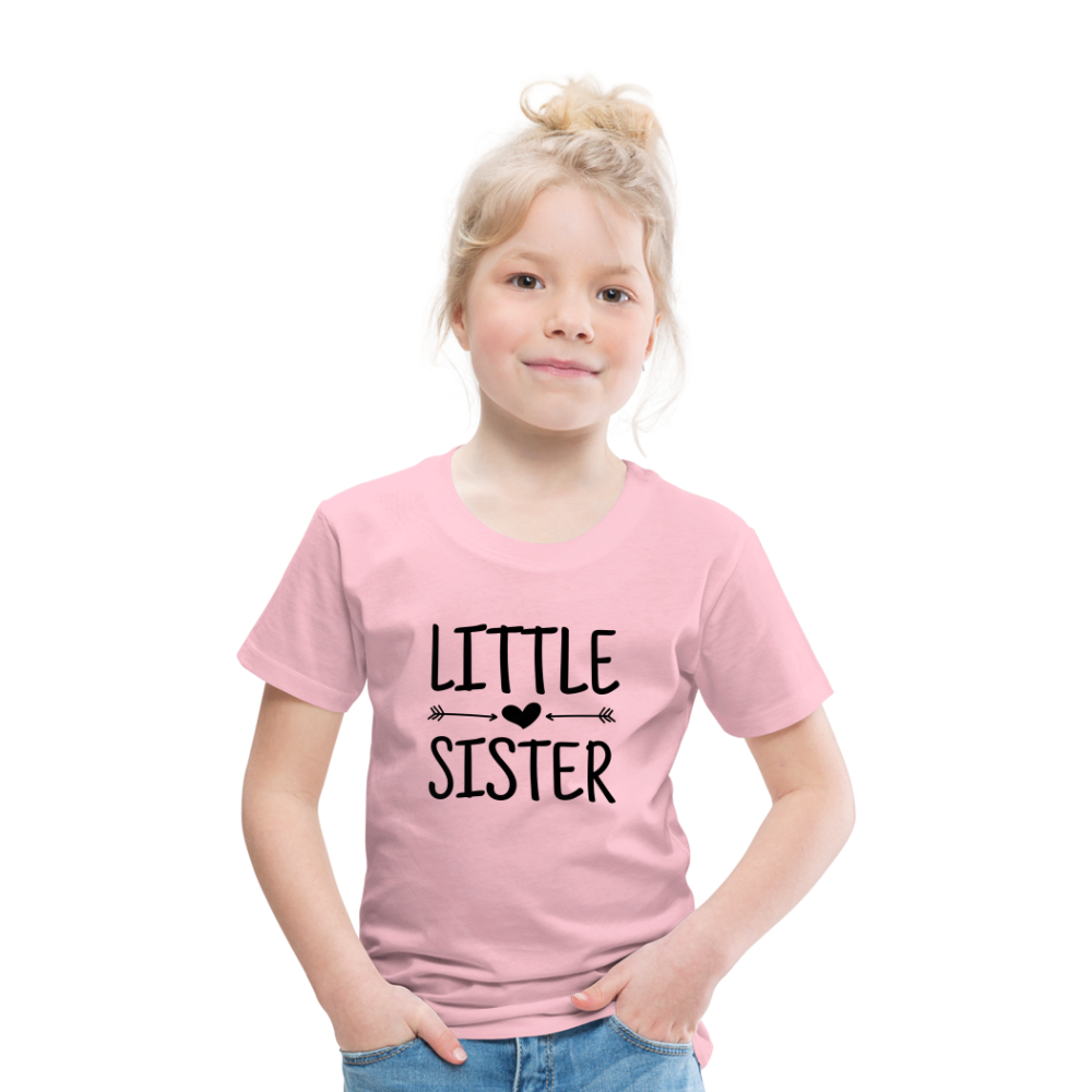 Little Sister Kinder T-Shirt - Hellrosa