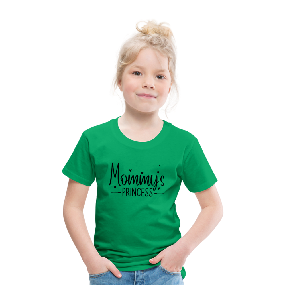 Mommys Princess Kinder T-Shirt - Kelly Green