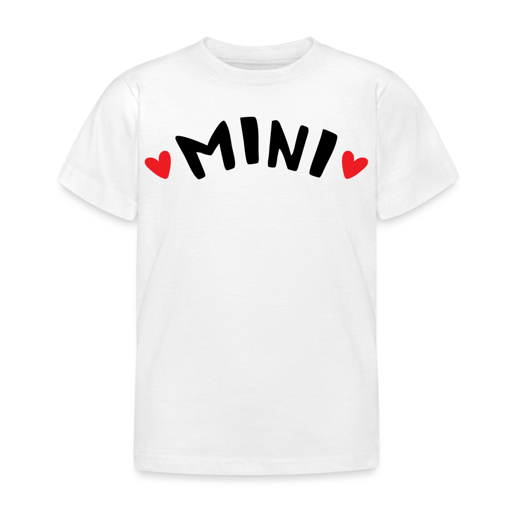 Mini Kinder T-Shirt - weiß