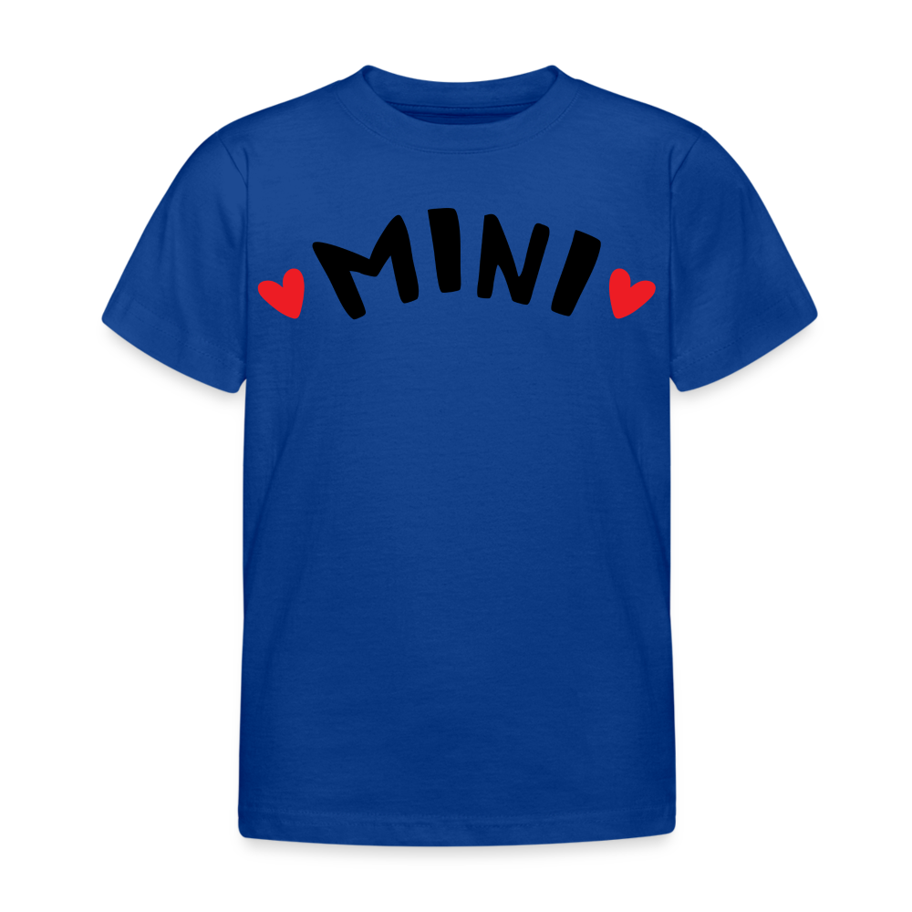 Mini Kinder T-Shirt - Royalblau