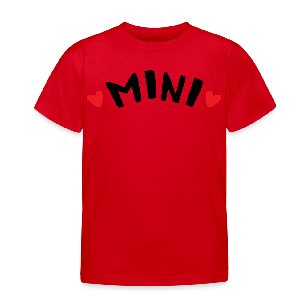 Mini Kinder T-Shirt - Rot