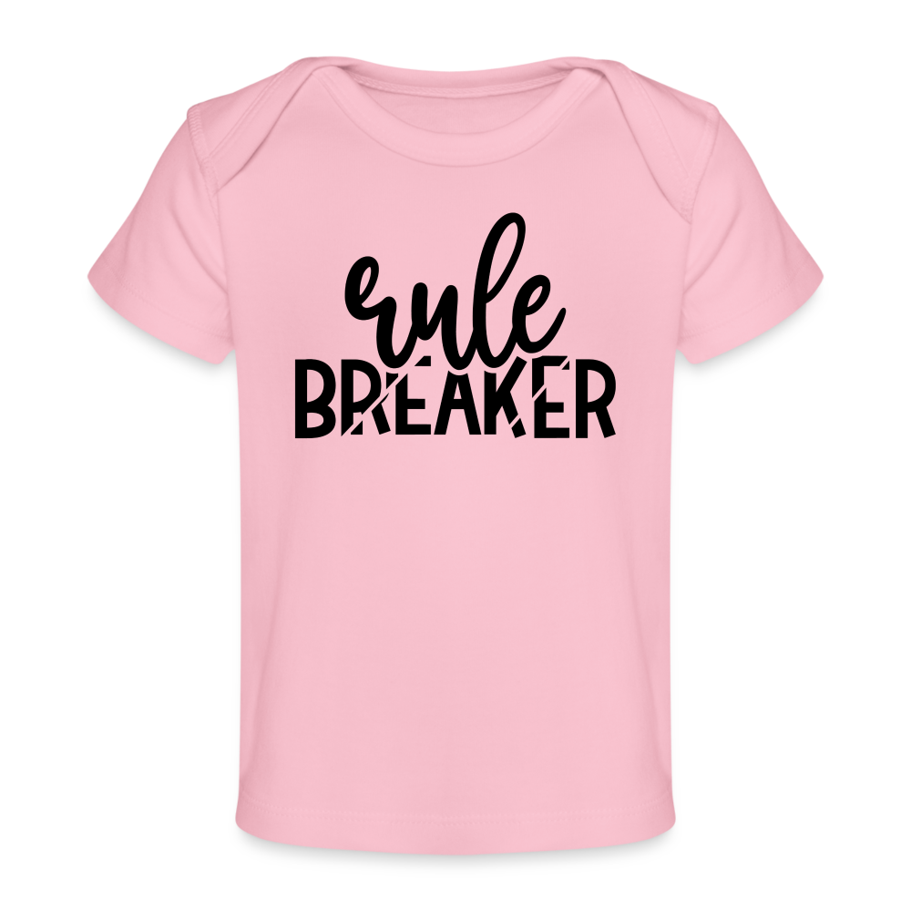 Rule Breaker Baby Bio-T-Shirt - Hellrosa