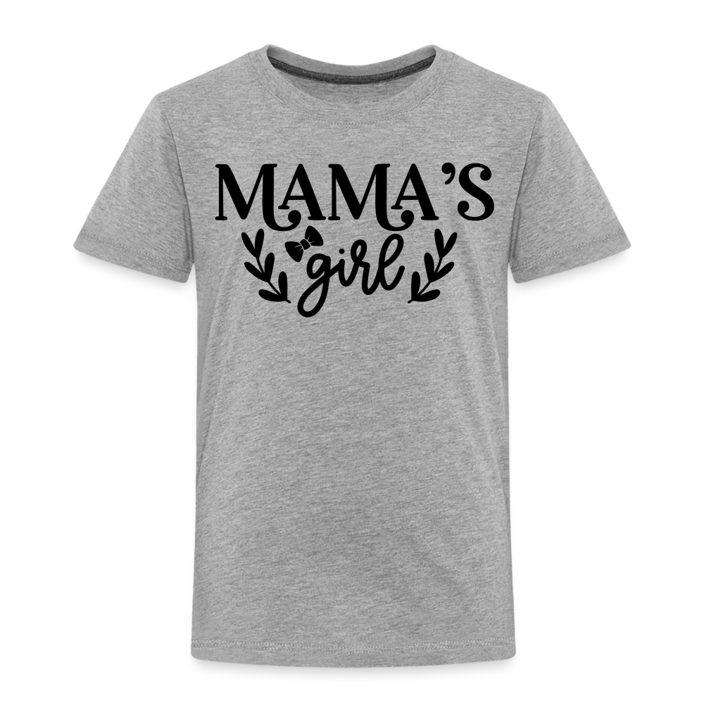 Mama´s Girl Kinder T-Shirt - Grau meliert