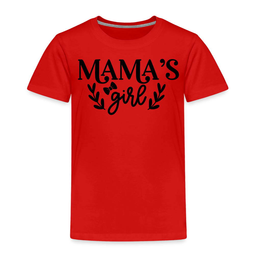 Mama´s Girl Kinder T-Shirt - Rot