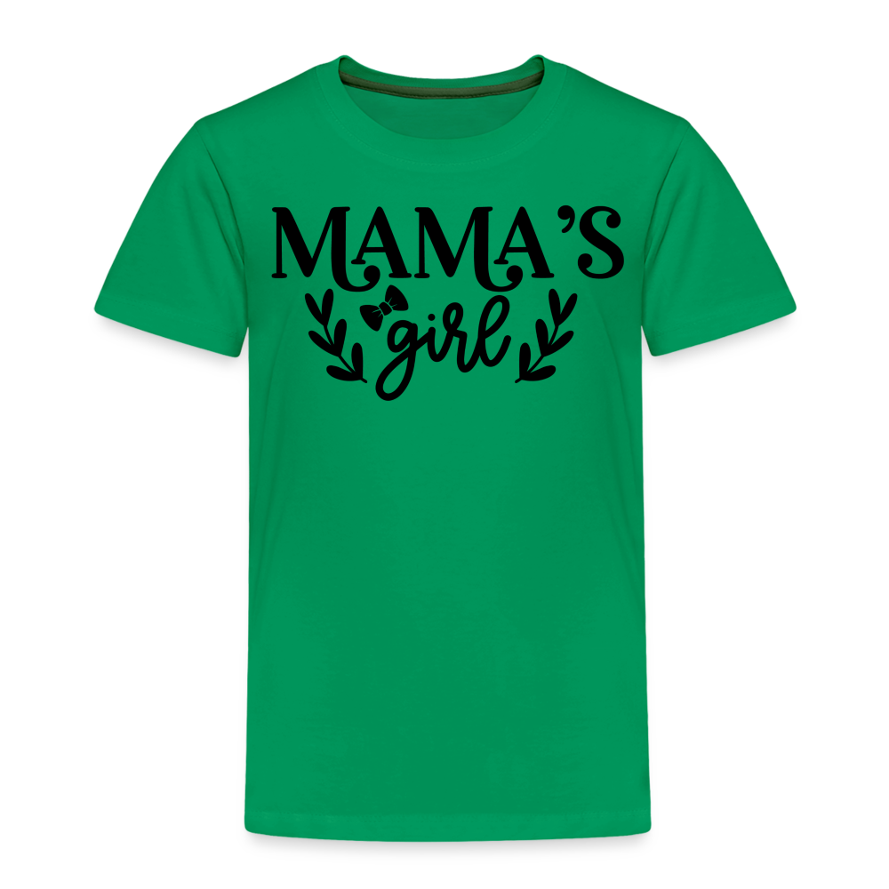 Mama´s Girl Kinder T-Shirt - Kelly Green