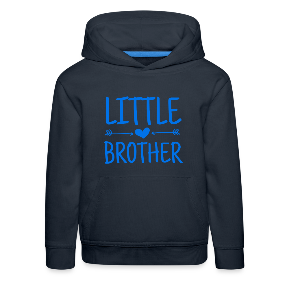 Little Brother Kinder Premium Hoodie - Navy