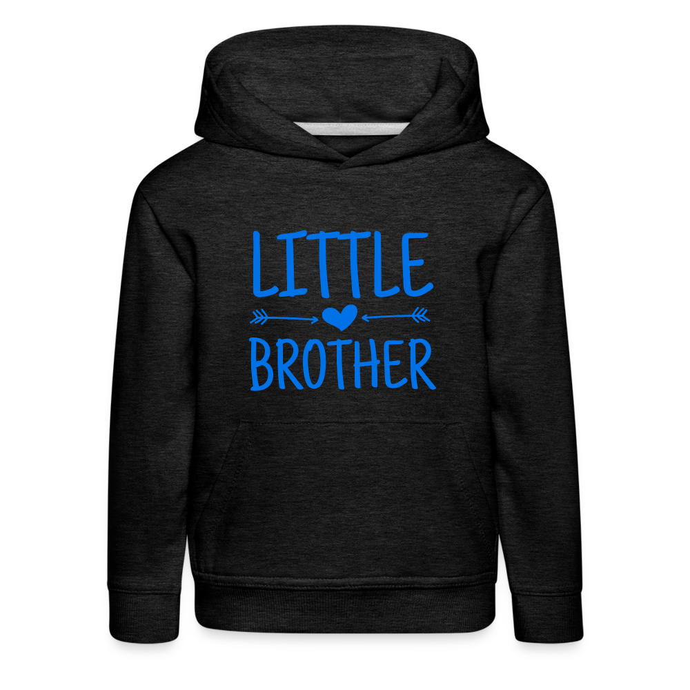 Little Brother Kinder Premium Hoodie - Anthrazit