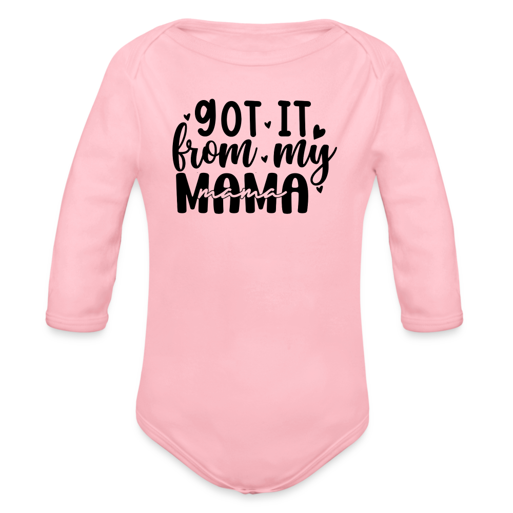 got it from my Mama Baby Bio-Langarm-Body - Hellrosa
