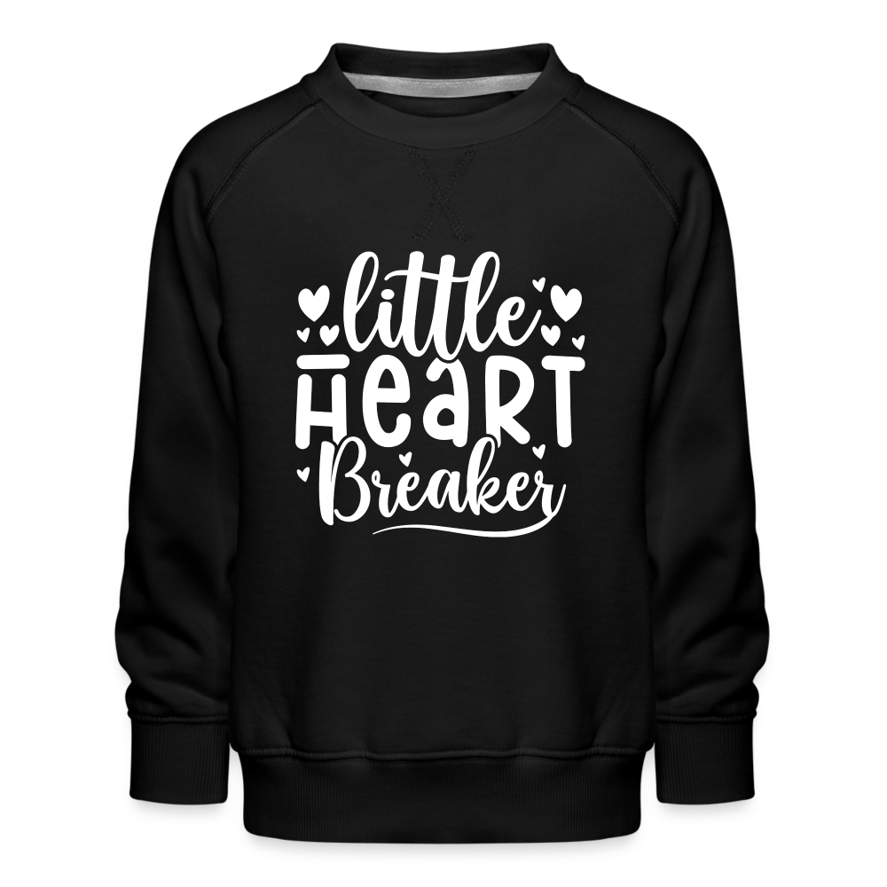 little heart Breaker - Kinder Premium Pullover - Schwarz