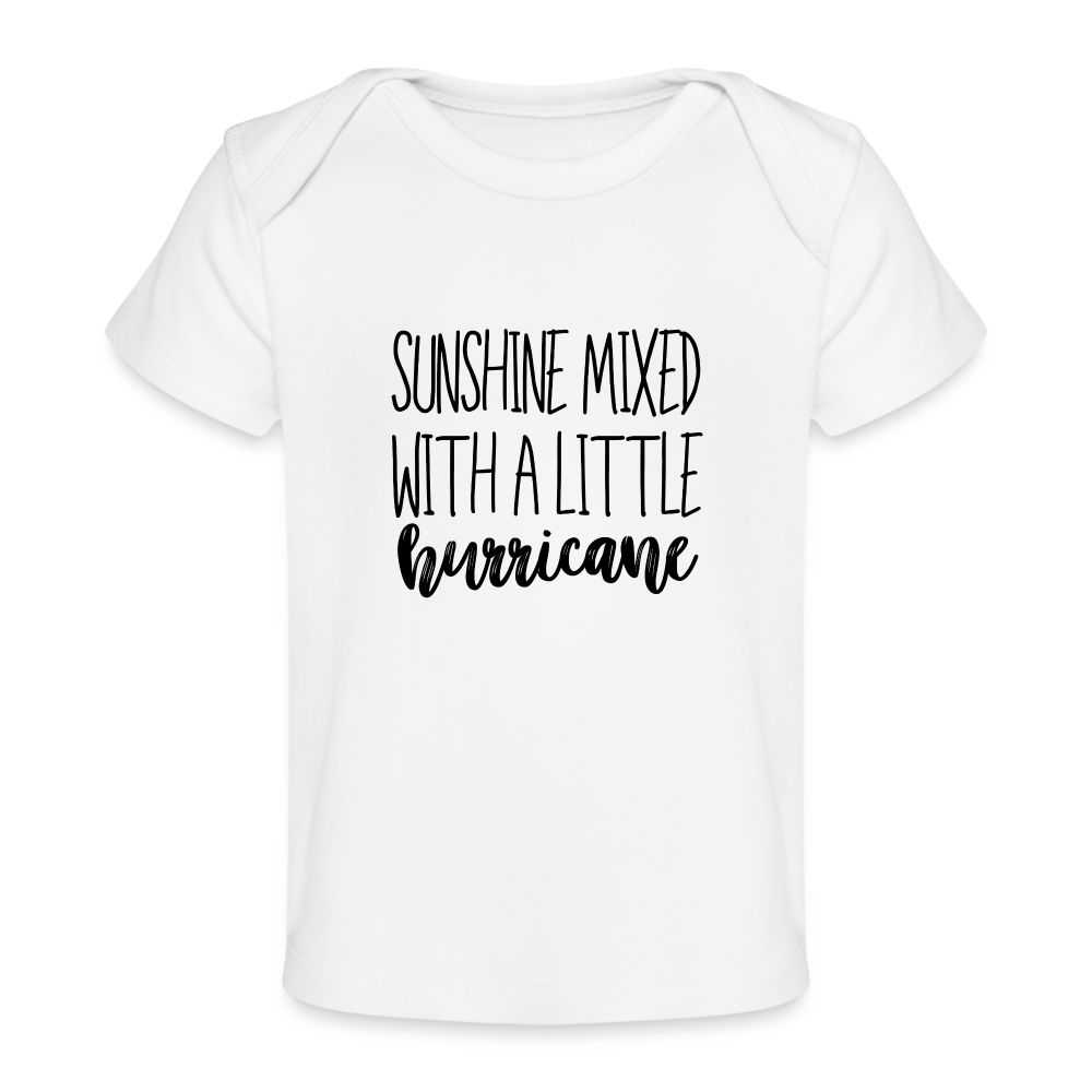 hurricane - Baby Bio-T-Shirt - weiß