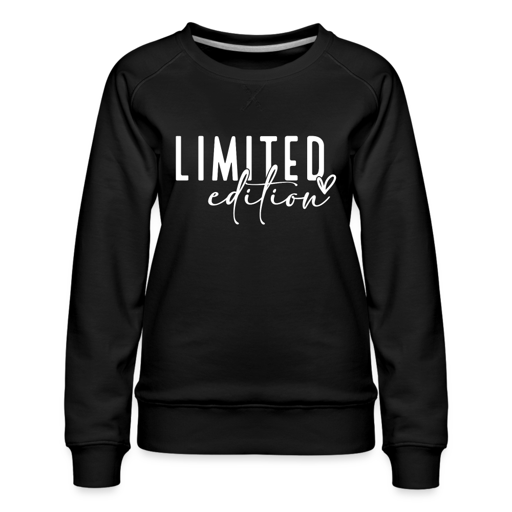 Limited Edition - Frauen Premium Pullover - Schwarz